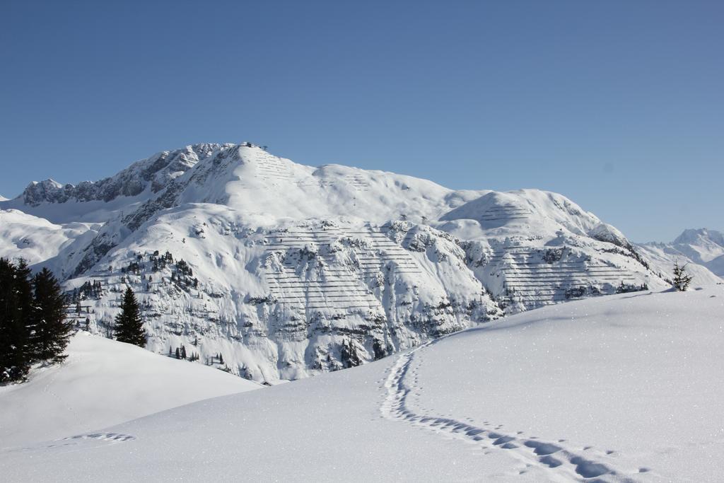 Hotel Garni Panorama Lech am Arlberg Esterno foto